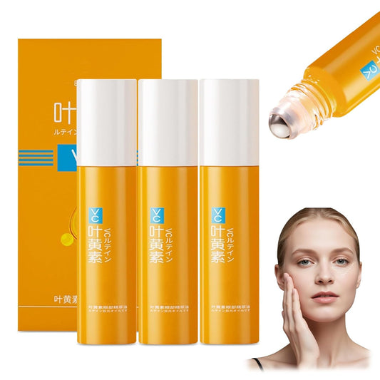 Vc Anti-Wrinkle Eye Serum Oil with Lutein - Hydrating Eye Treatment Oil to Help Improve the Appearance of Dark Circles and Fine Lines (3 Pcs)