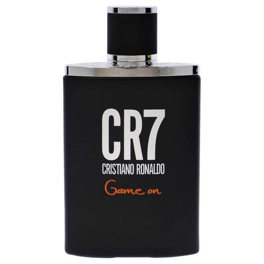 Cristiano Ronaldo CR7 Game On - Aromatic Fragrance For Men - Woody And Alluring Scent - Tropical And Dense Essence - A Dark And Sophisticated Aesthetic - Bold And Long Wearing - 1.7 Oz EDT Spray