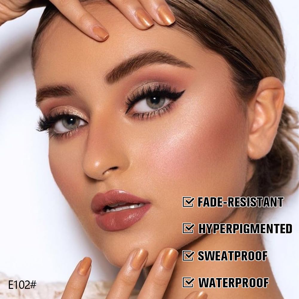 6Pcs Long Eyebrow Pencils Set, Dark Coffee Natural Look, for Eyebrows & Eyeliner,Waterproof & Sweat-Proof Wooden Hard-Core Brow Pencil with Sharpener,Long Lasting Makeup Kit for Beginners 102#