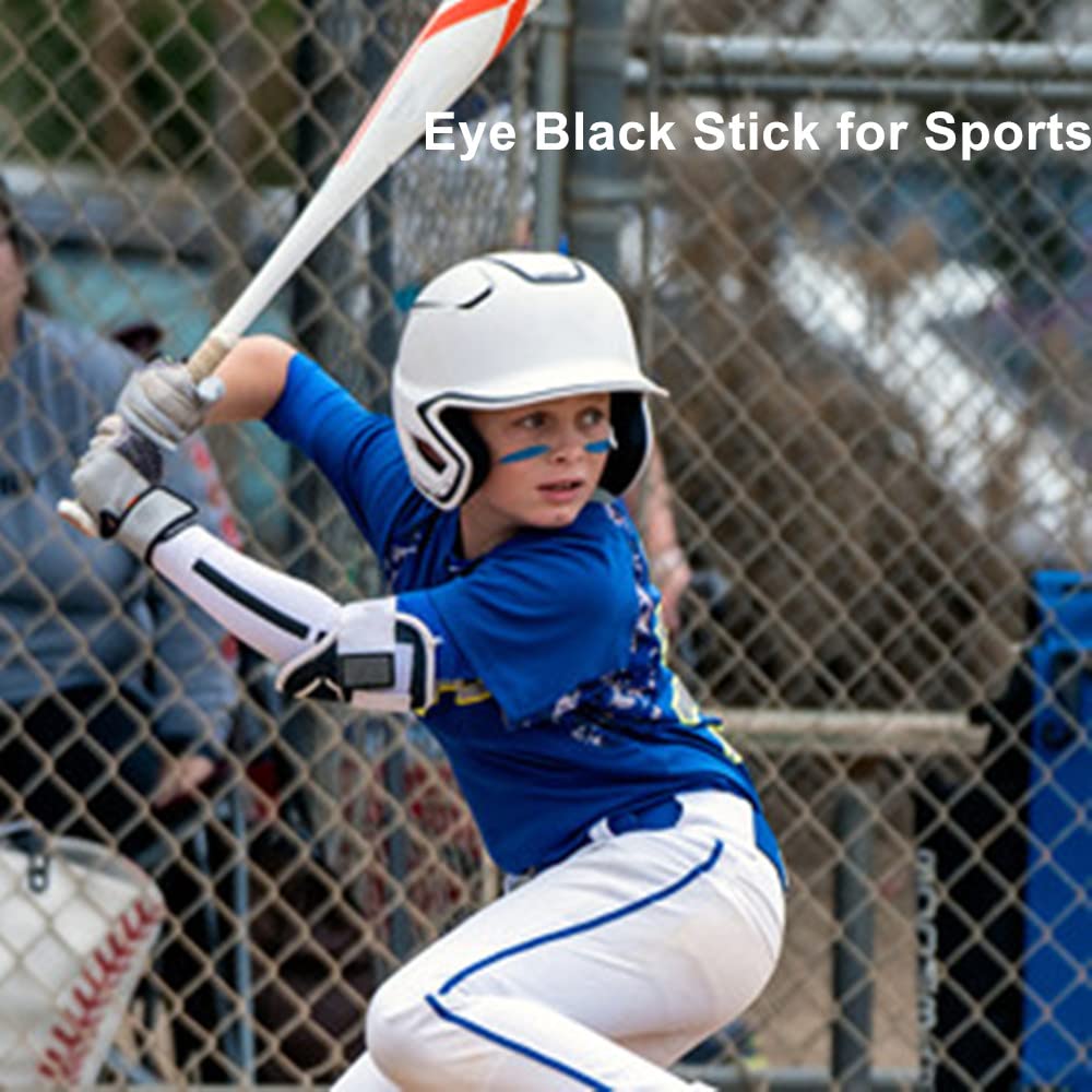 Mysense Royal Blue Face Body Paint Stick, Eye Black for Baseball Softball Football Lacrosse, Lipstick Facepaint for Halloween SFX Avatar Smurf Mystique Makeup