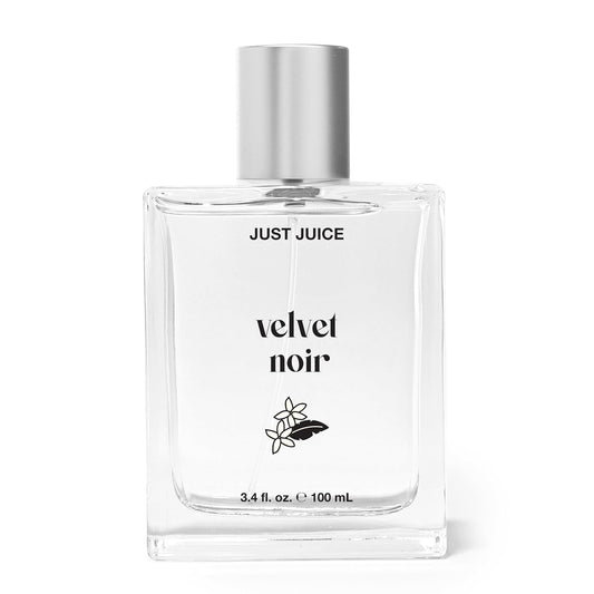 Just Juice Velvet Noir - Crisp Jasmine Perfume for Women and Men - Floral Musk Perfume with Apple, Rose, Geranium, Amber - 3.4 oz