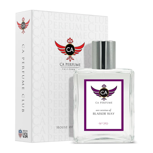 CA Perfume Impression of Blaeker Way For Women & Men Replica Fragrance Dupes Eau de Parfum Spray Bottle 3.4 Fl Oz/100ml