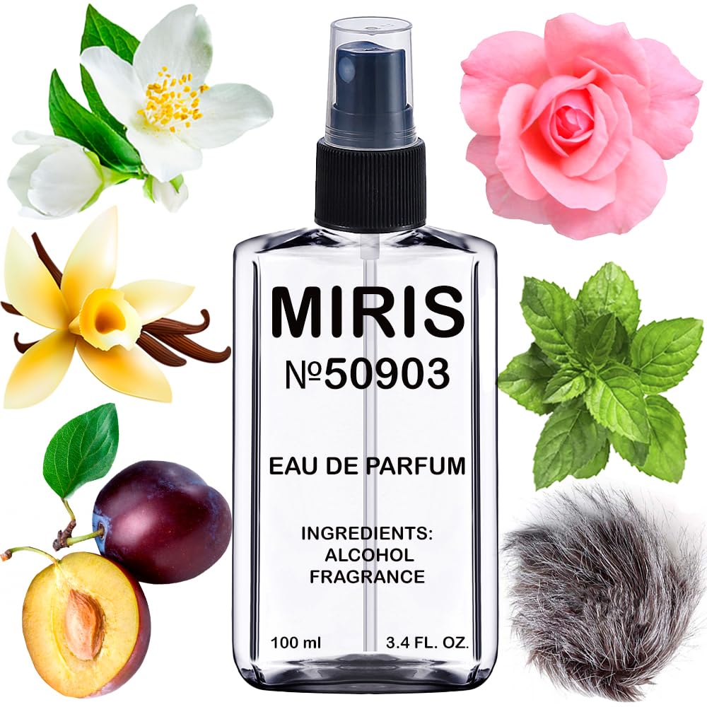 MIRIS No. 50903, Inspired by The One Gold, Long-Lasting Eau de Parfum for Women, Spray 3.4 Fl Oz / 100 ml