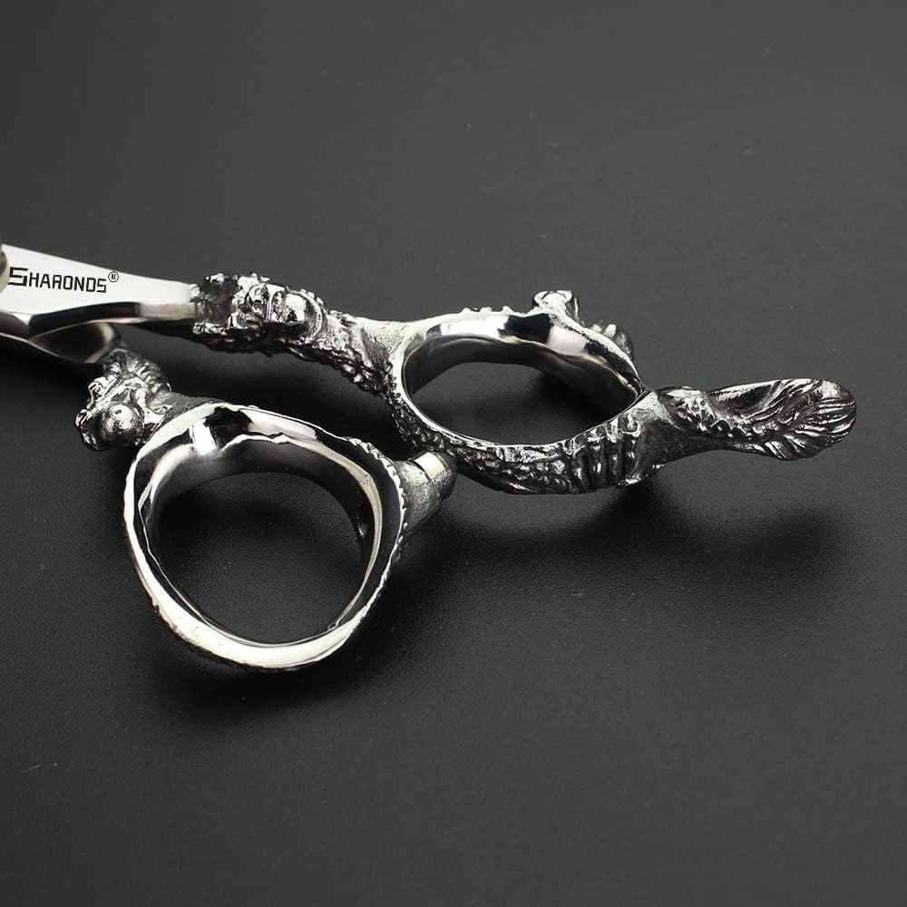 Professional Japanese Hairdressing Scissors Set - Slim Design, 7 Inch, 3 Pieces (Men & Women)