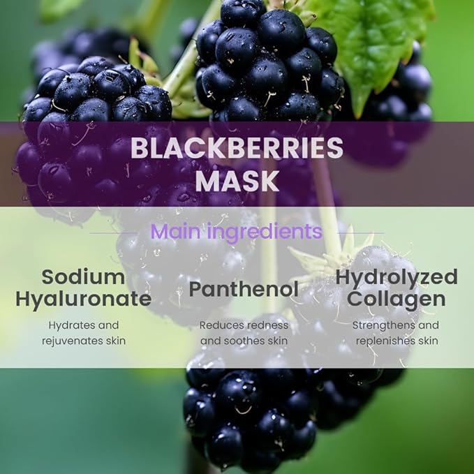 Face Sheet Mask Skincare,Hydrating Spa Face Mask For Sensitive Skin,Moisturize,Nourish for All Skin Types,Natural Skin Care Spa Face Mask for Women Men Girls,Pack of 6