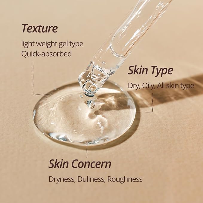 Farmstay Rice & Bifida Glowing Serum, Dark Spot Remover Correcting for face with Niacinamide, for Women & Men, Korean Skin Care, 1.18 Fl. Oz.