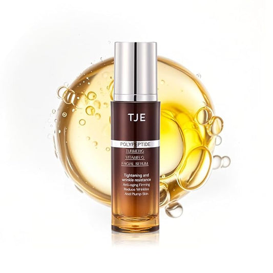 Turmeric Vitamin C Facial Serum – Turmeric Extract Super Vitamin C for Women Men, Hyaluronic Acid for Face, Firming Anti Aging Wrinkle -1 Fl Oz. (1PC)