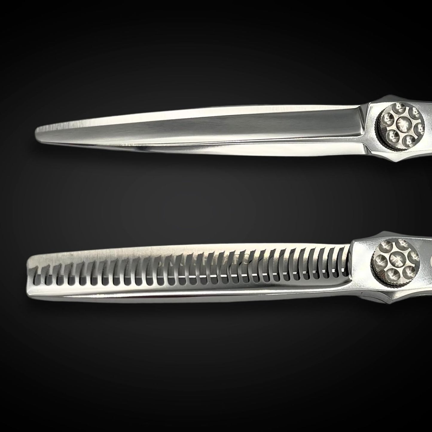 Saki Shears Grand Master 6" Set of Hair Cutting and Thinning Scissors - VG10 Japanese Steel - For Professional Hair Cutting