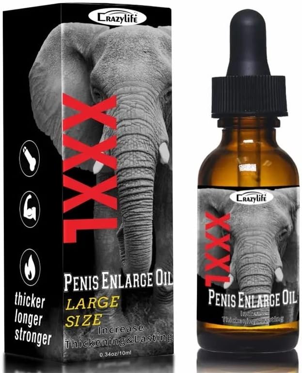 CRAZYLIFE Men's Wellness Oil - Natural Herbal Formula, 10ML