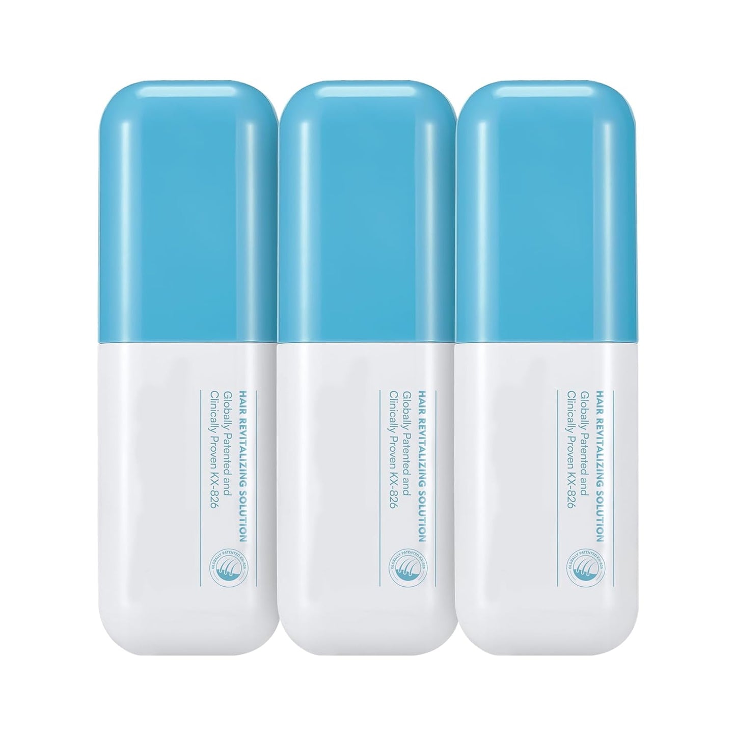 0.5% KX-826 Hair Growth Spray DHT Blocker Hair Thickening Regrowth Treatments,Oil Control Hair Loss Reduction 3-6 Months New Hair Visible,Hair Growth Products Men&Women-3 Month Supply 180ml