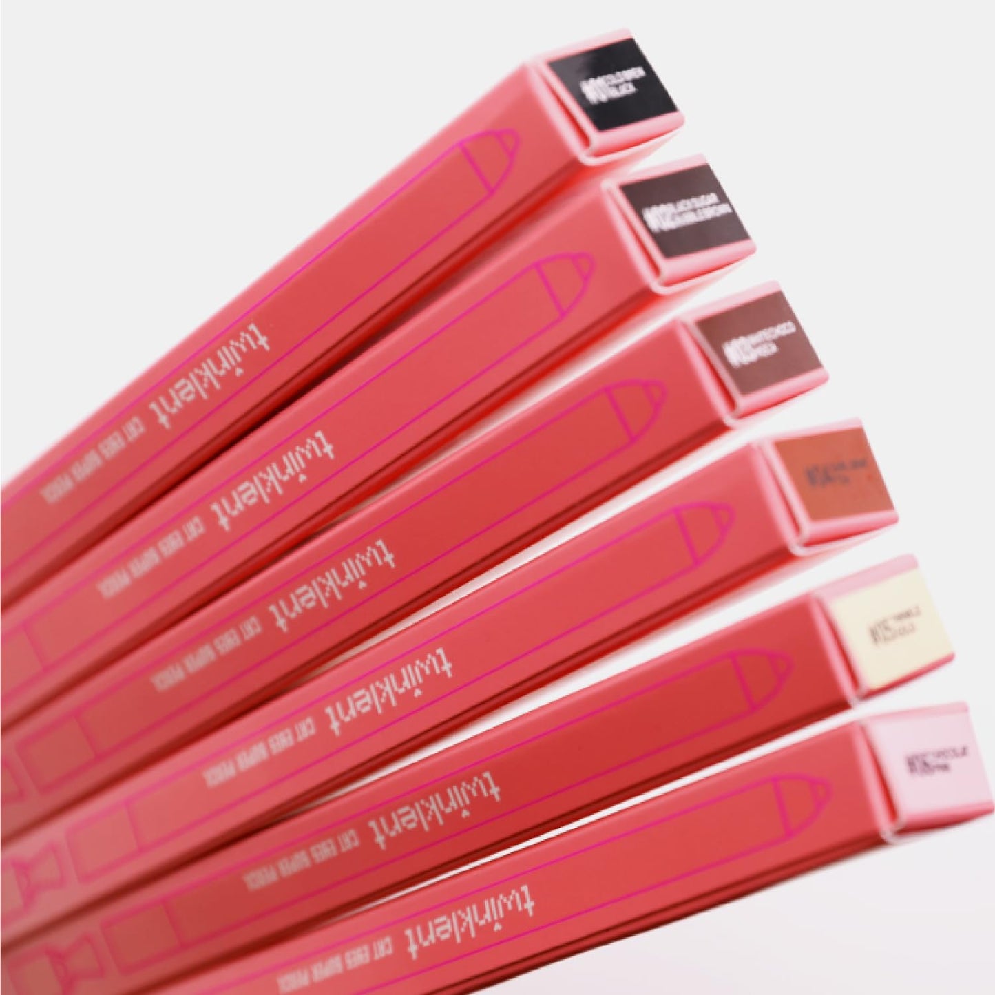 TWINKLENT Cat Eyes Super Pencil – 24-Hour Long-Lasting Waterproof Gel Eyeliner, Multipurpose Vegan Eye Makeup, Built-in Sharpener, 6 Shades (5-Twinkle Gold)