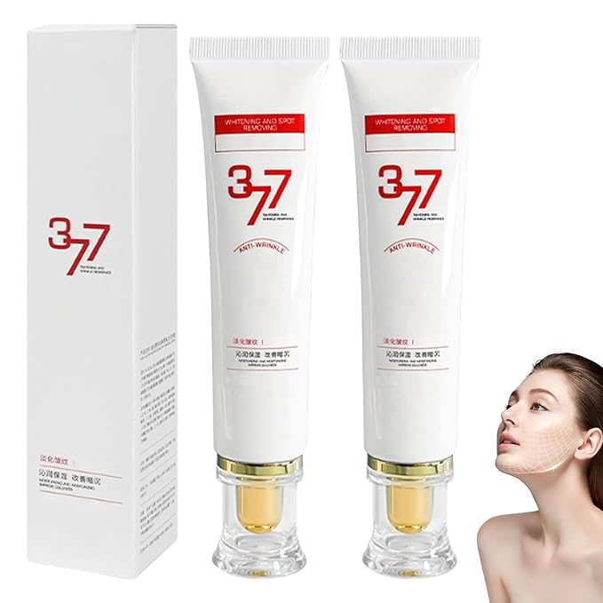 2PCS 377 Anti-Wrinkle Cream,Facial Firming Cream,377 Corrector Face Cream for All Skin,Firming Moisturizing Essence Serum for Face