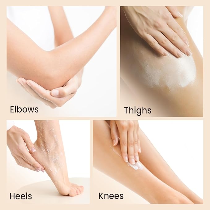 Oatmeal & Calendula Body & Foot Scrub - Soothing & Hydrating Exfoliating Body Scrub for Sensitive and All Skin Types, 10 oz