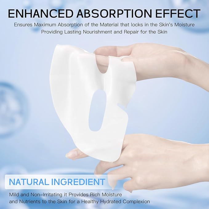 4 Pack Collagen Anti-Wrinkle Overnight Face Mask - Deep Hydrating & Lifting Sheet for Firming, Moisturizing, Reducing Fine Lines - Rejuvenating Collagen Facial Mask for All Skin Types