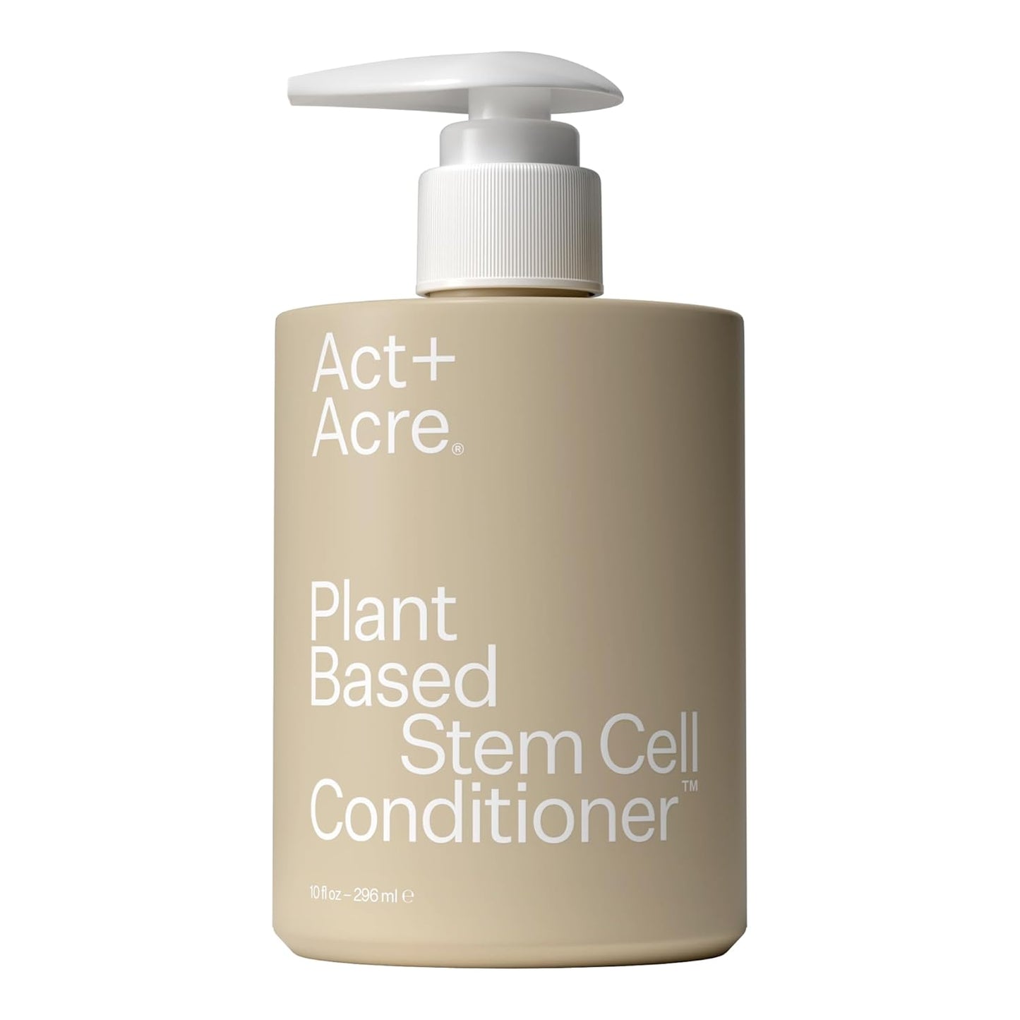 ACT+ ACRE Stem Cell Conditioner | Strengthens Ends, Adds Shine, Hydrates Fine Hair | Apple Stem Cells, Castor Oil, Antioxidants | Lightweight, Vegan, Cold Processed®, Color Safe | 10 Fl Oz
