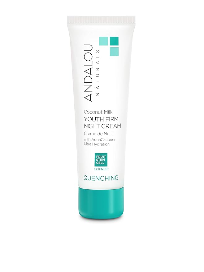 Andalou Naturals Coconut Milk Youth Firm Night Cream, 1.7 Ounce