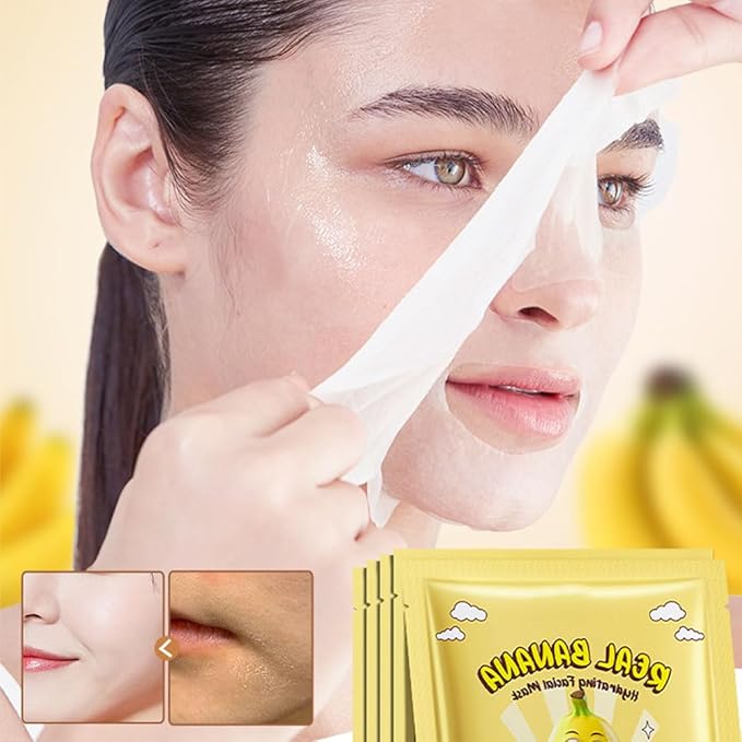 8 Pack Fruit Facial Mask Set – Hydrating & Brightening Combo Face Masks for All Skin Types, Natural Sheet Masks Gift Set, Hypoallergenic Spa Skincare for Women/Men, Soothe Sensitive Skin (8 Pcs-Set03)