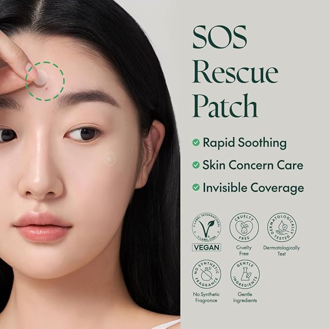 PURITO SEOUL Wonder Releaf Centella Spot Patch, Korean Centella, for Sensitive Skin, Soothing, Pimple Patches for Face, Spot Stickers, K-Beauty, 51 Count