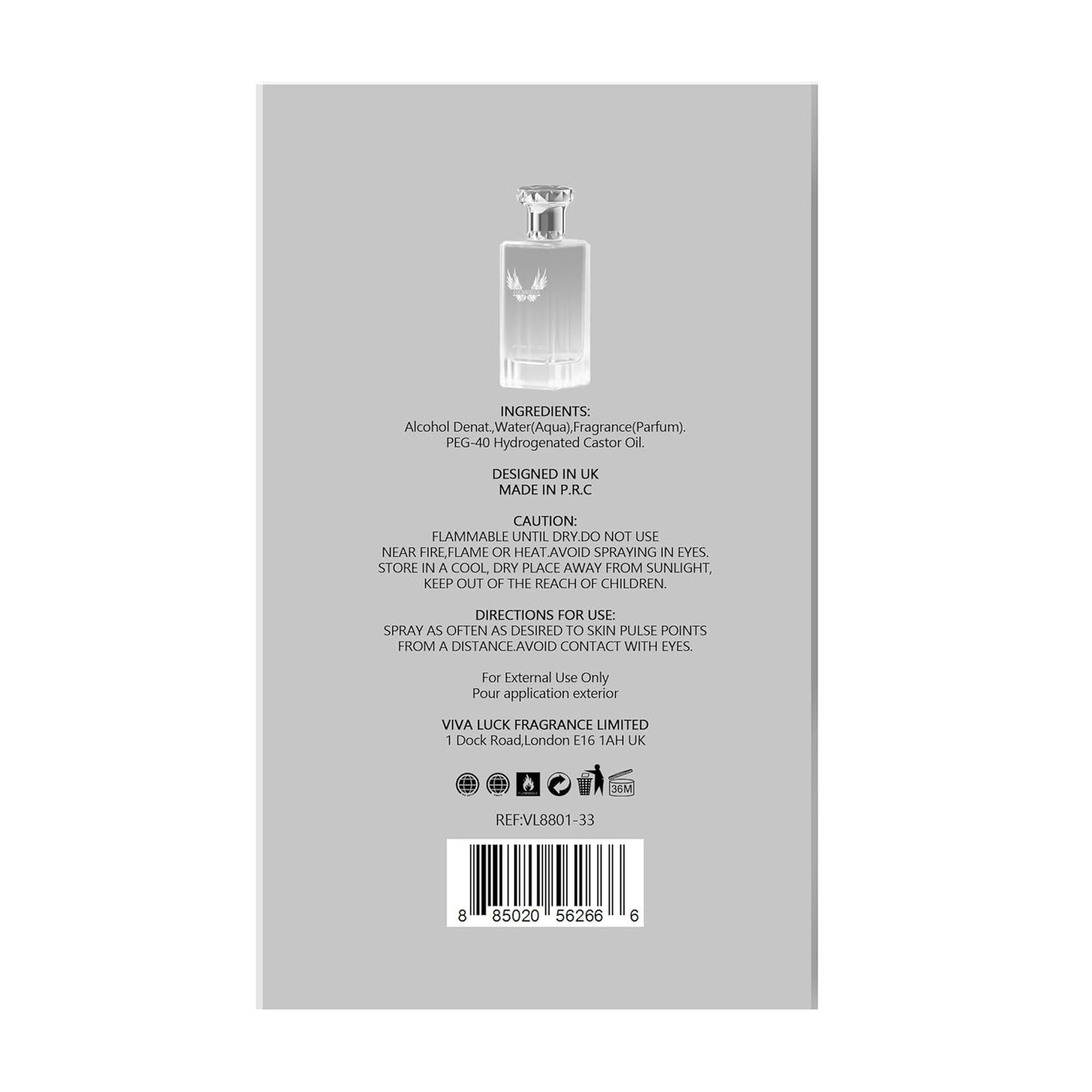 Hybrid & Company Courageous Pour Homme Eau De Toilette Natural Spray Vaporisateur,3.4FL.OZ