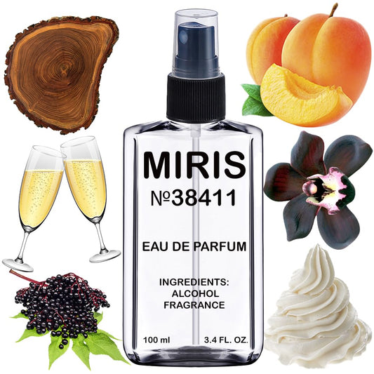 MIRIS No. 38411, Inspired by Molecu 090.09, Long-Lasting Unisex Eau de Parfum for Women & Men, Spray 3.4 Fl Oz / 100 ml