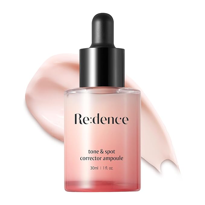 [Redence] 5% Niacinamide & 605,395ppm Natural Vitamin C Tone & Spot Serum for glow & Hydration - Gentle, Non-Sticky for Sensitive Skin, 1 fl Oz