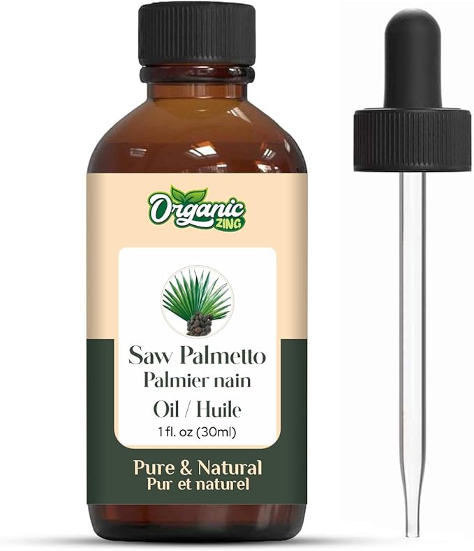 Saw Palmetto (Serenoa repens) Oil | Pure & Natural Carrier Oil for Aroma, Diffusers, Skincare & Haircare - 30ml/1.01fl oz