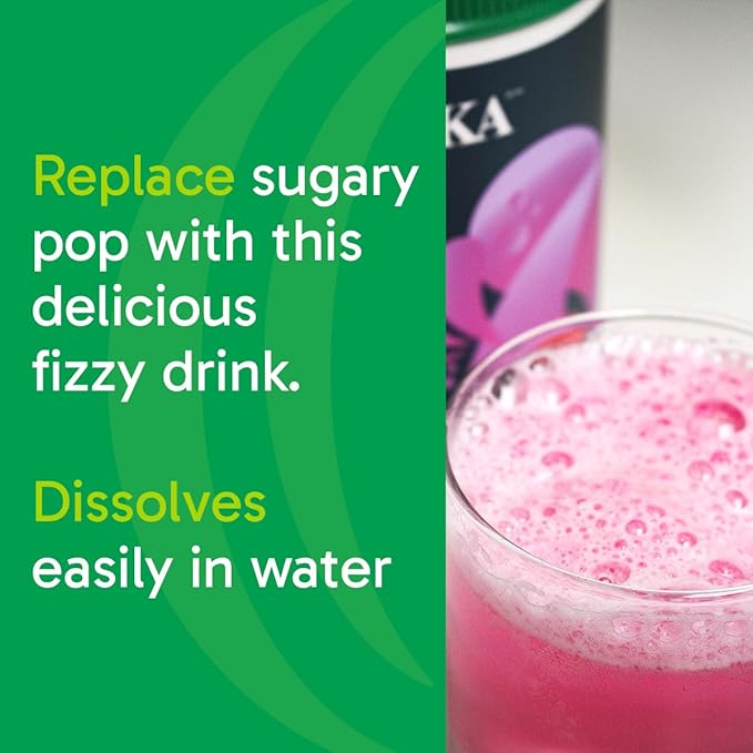 Organikа Electrolytes with Enhanced Collagen Powder for Women & Men - 360g - Wild Berry-Flavored Effervescent Electrolyte & Collagen Drink Mix - Deep Hydration, Mobility, Skin, Hair, & Nails