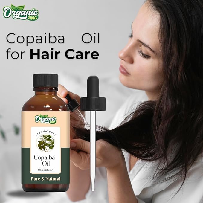 Copaiba (Copaifera officinalis) Oil | Pure & Natural Essential Oil for Skincare, Aroma and Diffusers- 30ml/1.01fl oz