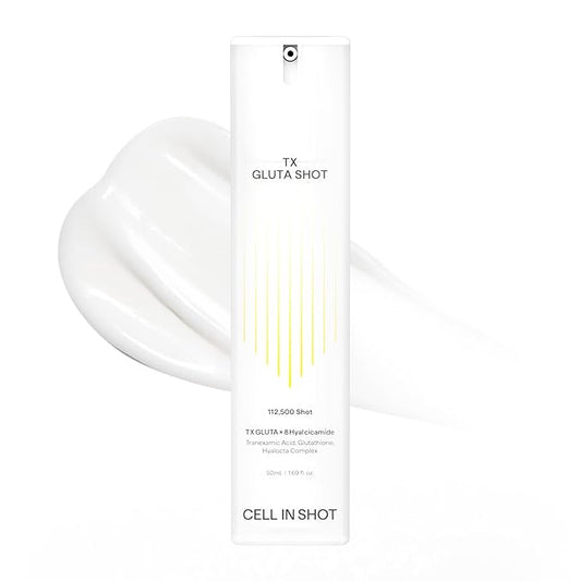 Tranex Gluta Shot Serum – Enhances Skin Clarity and Radiance for Glass Skin - Tranexamic Acid and Glutathione Facial Serum, 1.69 fl.oz. (50 ml)