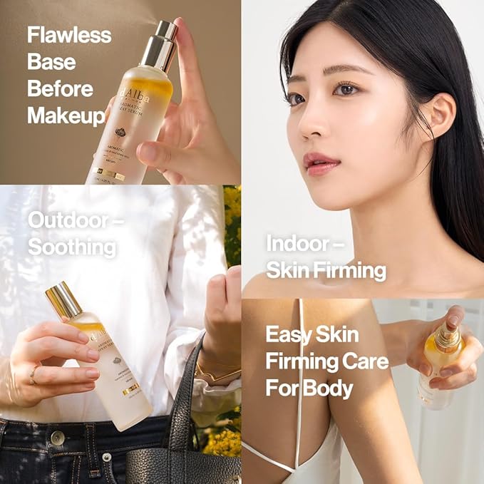 d'alba Piedmont Italian White Truffle First Aromatic Spray Serum, Fragrant VEGAN Glowy Antioxidant Face Mist, Deep Hydration Skin Firmness, Korean Skin Care (4.05 fl.oz)