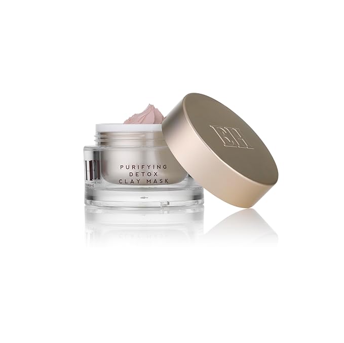 Emma Hardie Travel Size 15ml Purifying Pink Clay Detox Mask, Use to Cleanse, Balance, Exfoliate & Rejuvenate Skin, Suitable for Most Skin Types, Including Sensitive Skin, Vegan & Cruelty Free
