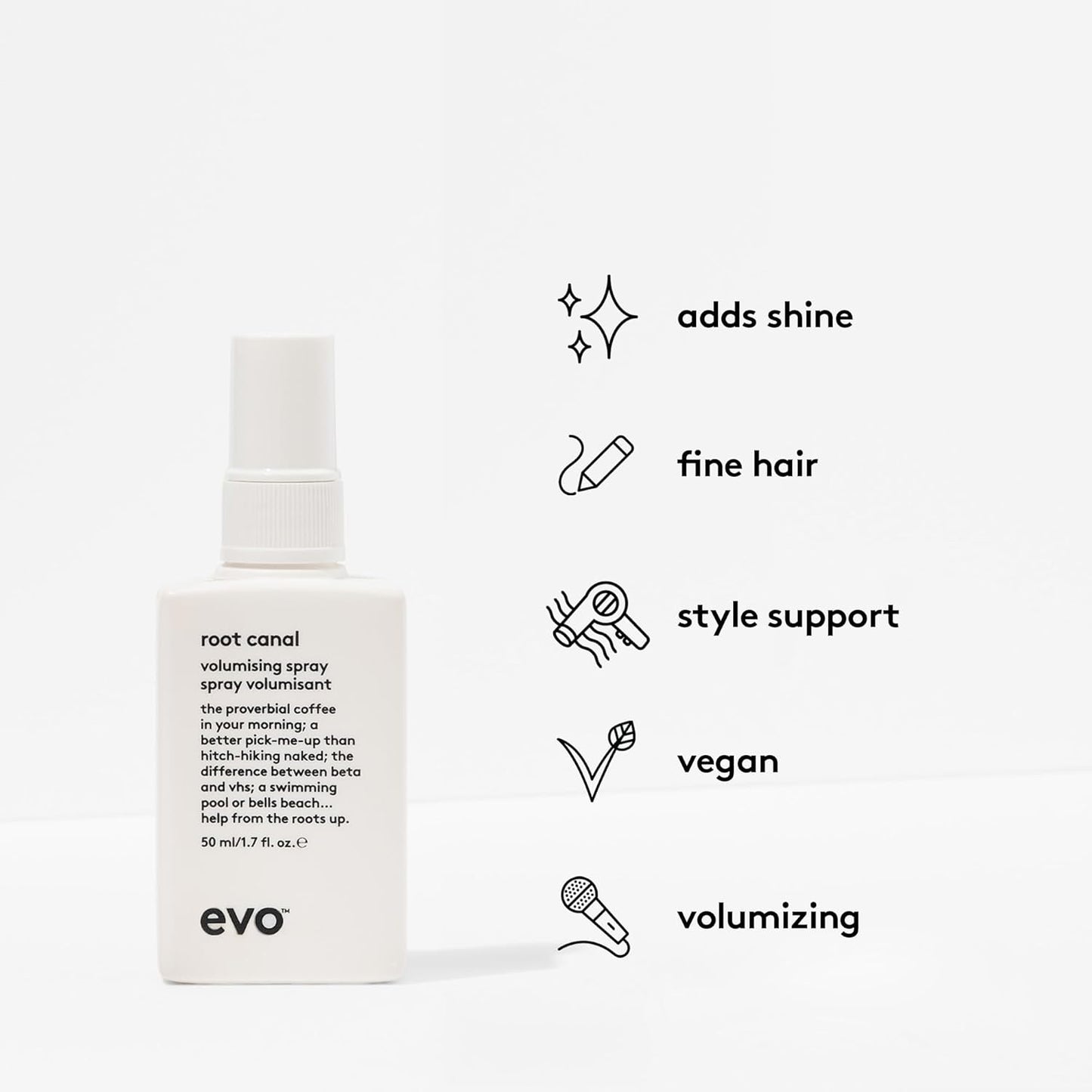 Evo The Volume Introduction Haircare Gift Set - Gluttony Volumizing Shampoo, Bride of Gluttony Volumizing Conditioner, Shape Vixen Volumizing Lotion & Root Canal Volumizing Spray