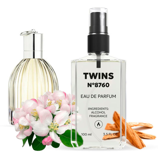TWINS Impression of See By | Perfume for Women Eau de Parfum | No.8760 | 3.4 Fl Oz / 100 ml