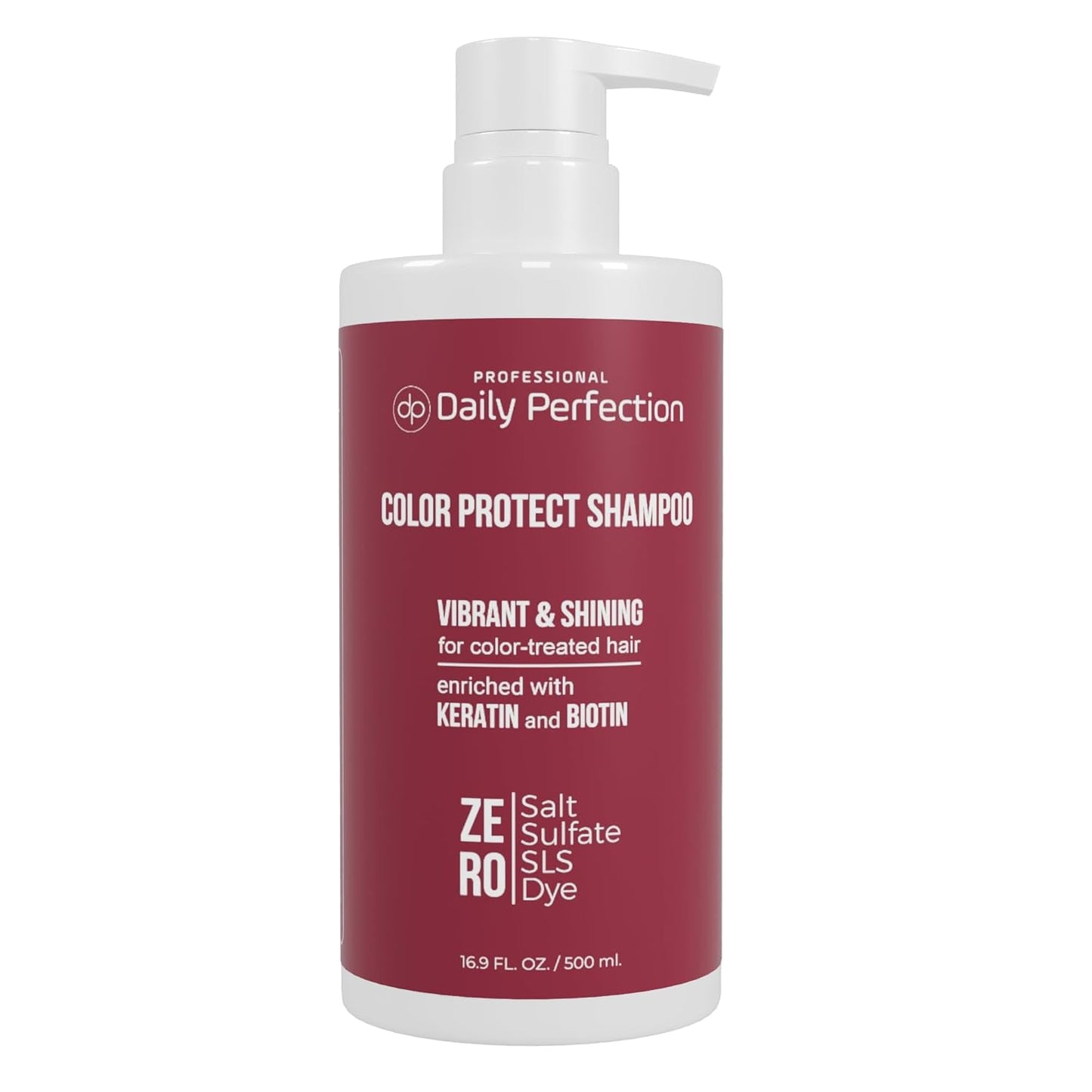 (dp) Color Protect Shampoo – Maintain & Enhance Color-Treated Hair – Clean + Salon-Grade Formula with Biotin & Keratin