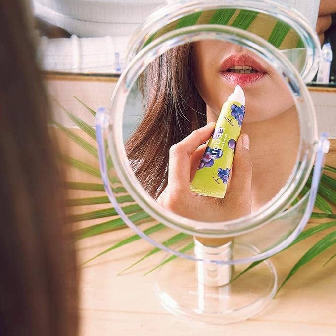 WELCOS FRUDIA Grape Honey Chu Lip Essence - Korean Lip Balm for Men & Women | Lip Plumper Gloss Organic Lip Balm Tubes for Lip Care | Essence Lip Oil Lip Moisturizer for Very Dry Lips (0.33 Fl oz)