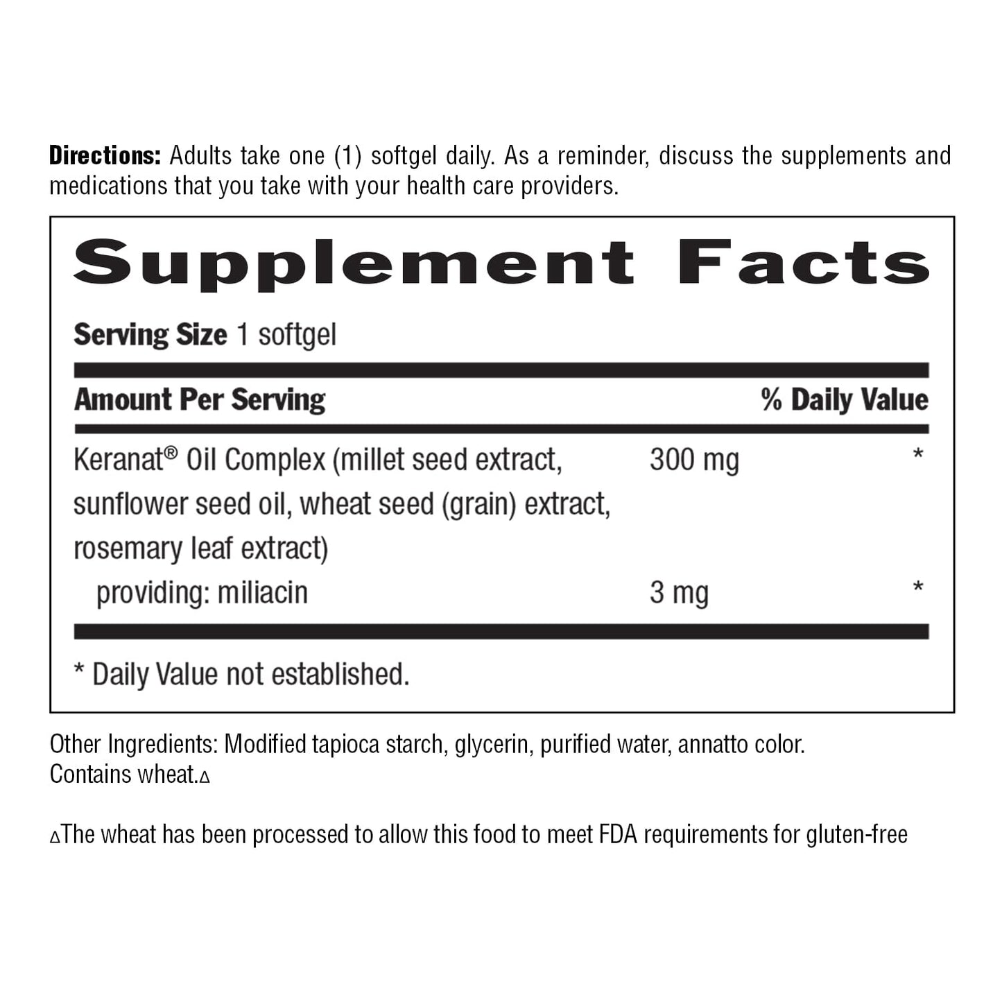 Country Life Maxi-Hair & Scalp Rescue, Clinical Strength Plant-Based Beauty, 30 Softgels, Gluten Free