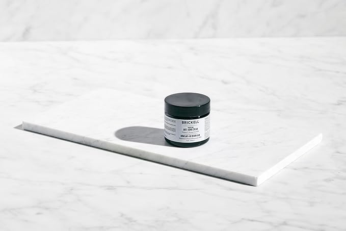 Brickell Men's Products Resurfacing Anti-Aging Face Cream For Men, Natural and Organic Face Moisturizer, Vitamin C Cream For Wrinkles, 2 Ounce, Unscented