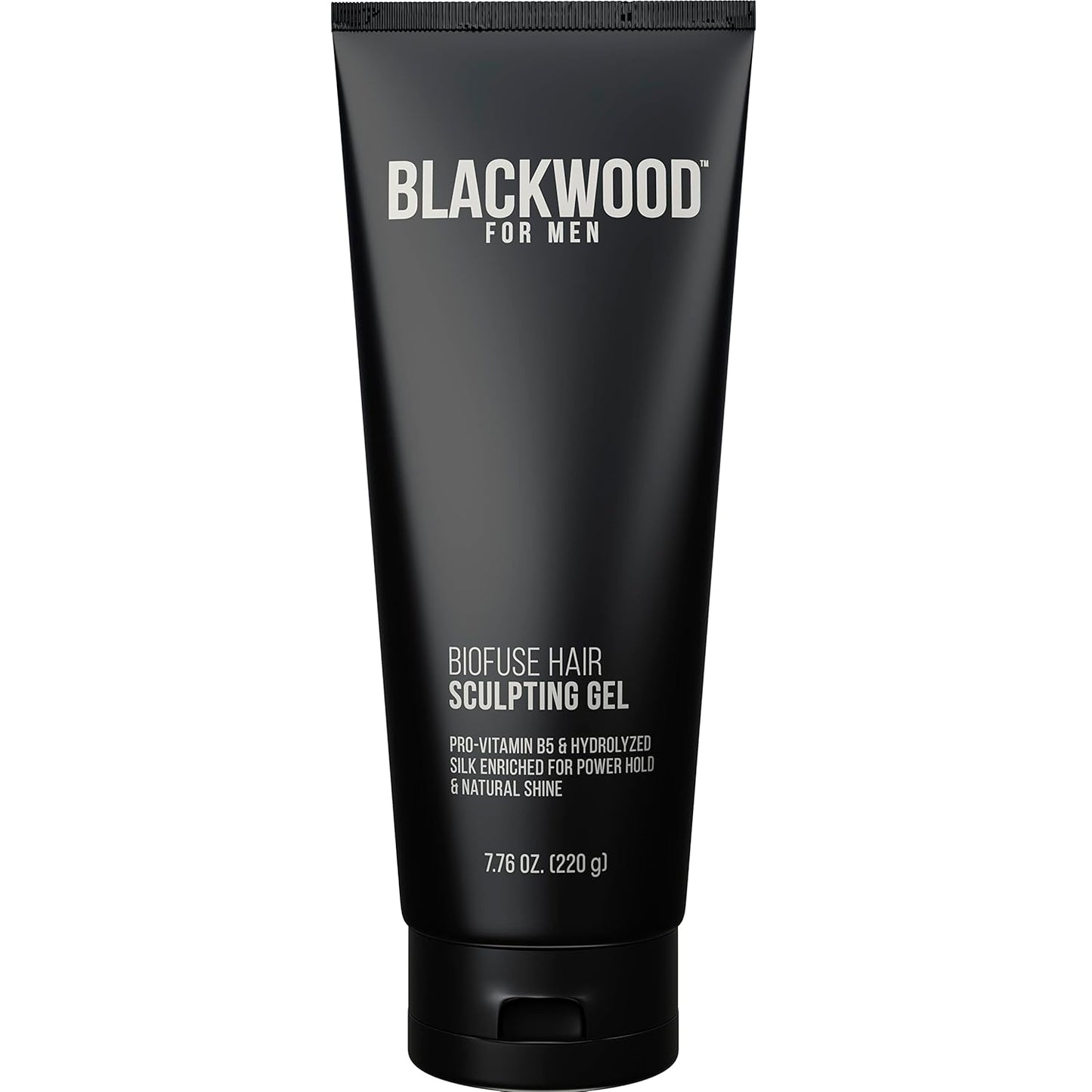 Blackwood For Men BioFuse Hair Sculpting Gel - Men's Hair Styling Product for All Hair Types - Long Lasting Hold - Natural Vegan Formula - Sulfate Free, Paraben Free, & Cruelty Free (7.76 Oz)