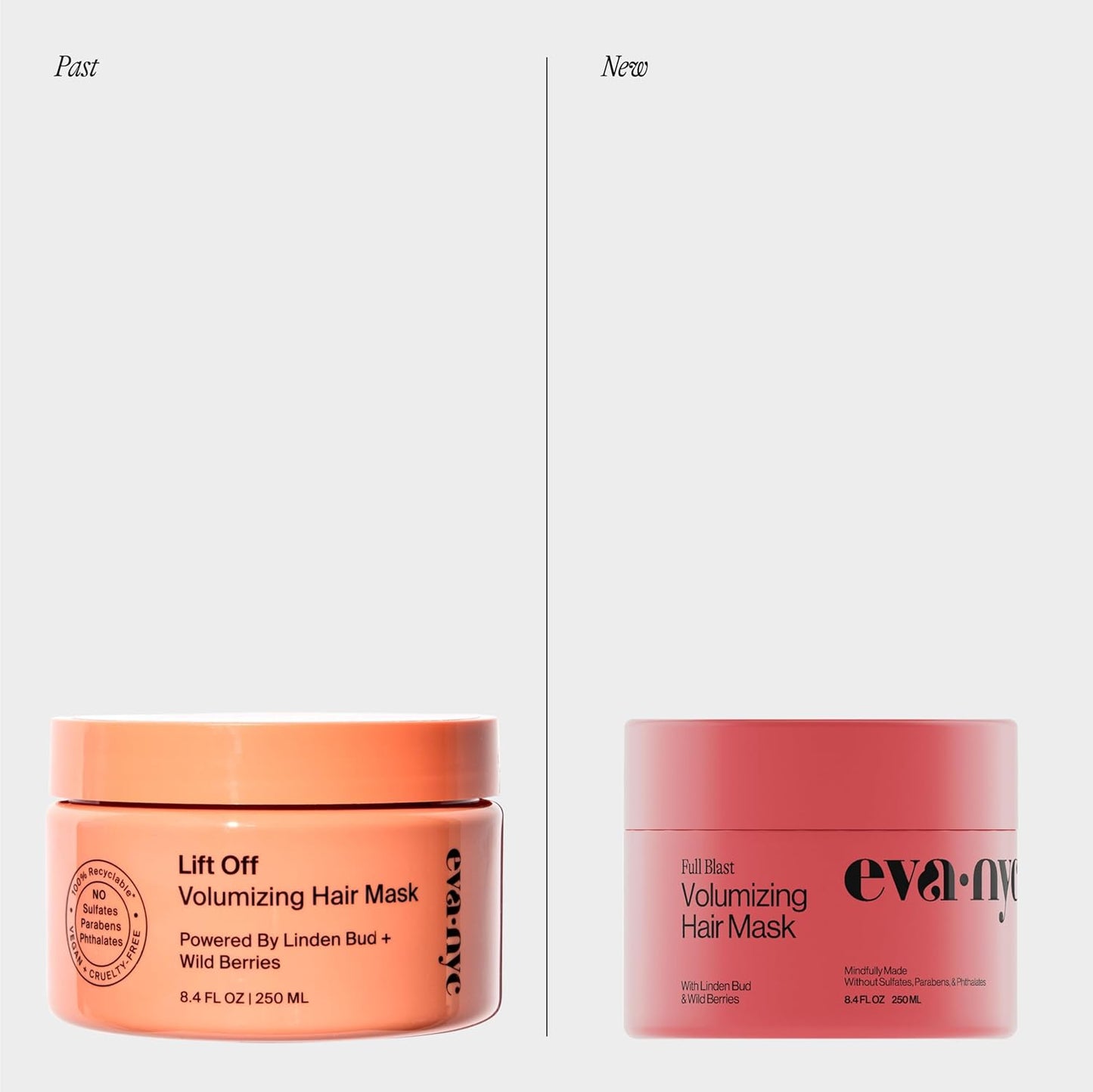 Eva NYC Volumizing Lightweight Deep Conditioning Treatment Mask for Fine Hair - Adds Volume + Body - Soften + Deeply Moisturize Hair - Vegan + Sulfate Free - Salted Citron Scent - 8.4 fl oz