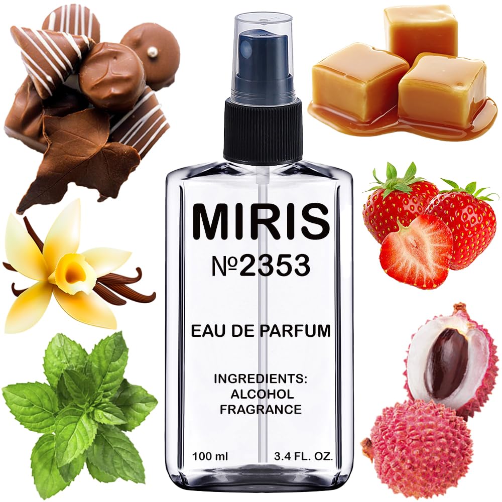 MIRIS No. 2353, Inspired by Tresor La Nuit Parfum, Long-Lasting Eau de Parfum for Women, Spray 3.4 Fl Oz / 100 ml
