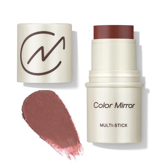 Multi-Use Makeup Stick - Blush, Lipstick, Eyeshadow & Highlighter For All Skin, Buildable Color, Long-Lasting, Lightweight, Natural Soft Finish(59 Mocha Matte), 0.158 oz