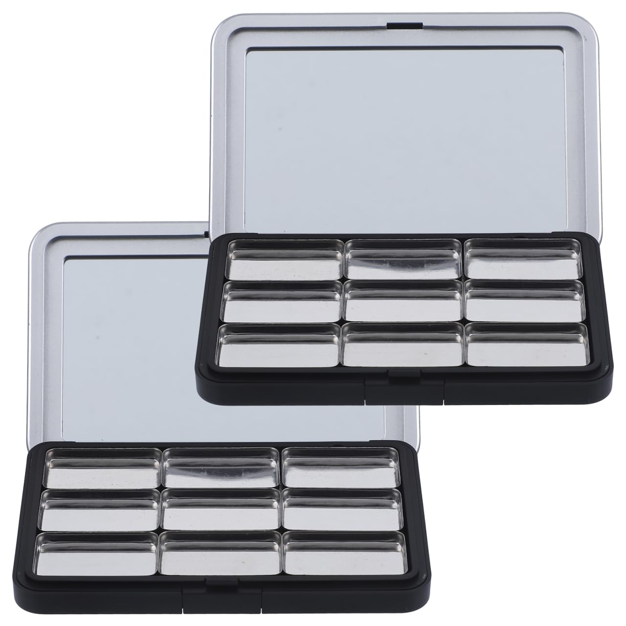 minkissy Empty Eyeshadow Palette Refillable Eyeshadow Palette Empty Makeup Palette-Storage Box for Lipstick Blush