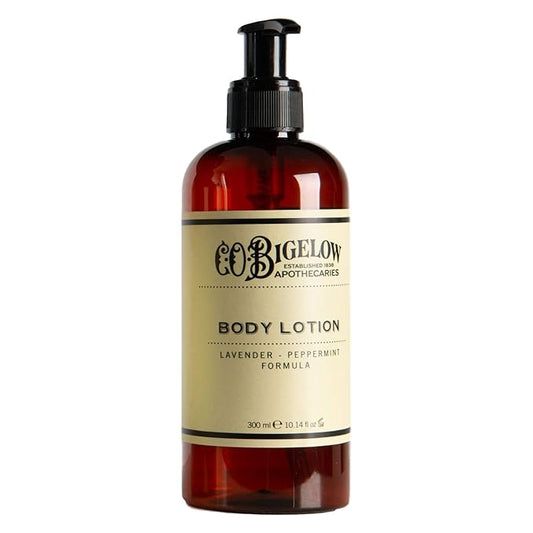 C.O. Bigelow Lavender Peppermint Body Lotion, Nourishing & Soothing, Luxury Skin Moisturizer for Women & Men, 10.4 Fl Oz