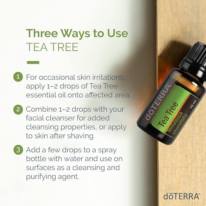 doTERRA Melaleuca Essential Oil - 15 ml (2 Pack)