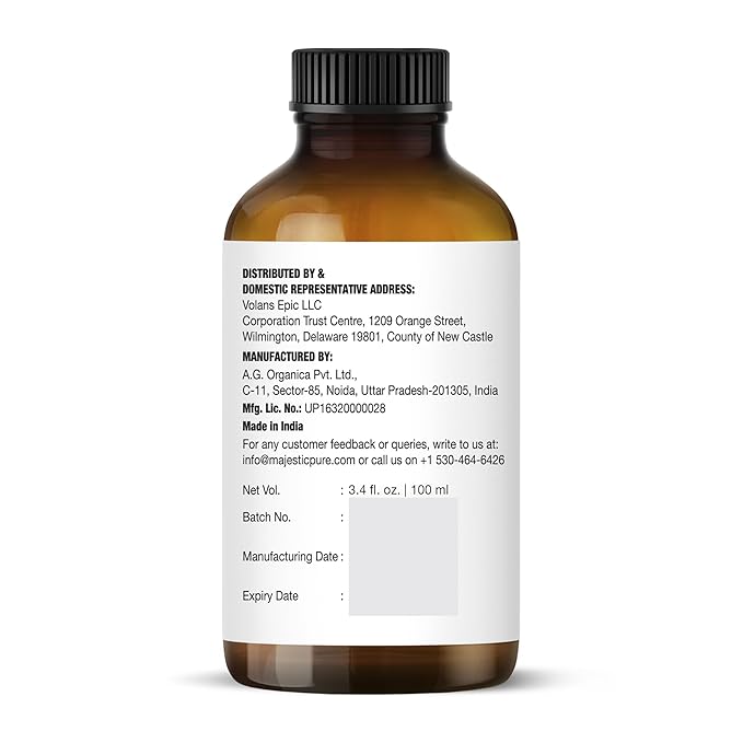 MAJESTIC PURE Lavender Essential Oil | 100% Pure and Natural | Premium Grade Essential Oils for Hair Care, Home Diffusers, Skin, Aromatherapy, Massage and Humidifiers | 3.4 Fl Oz