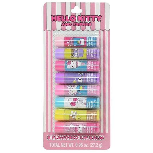 Taste Beauty Hello Kitty and Friends 8pk Flavored Lip Balm