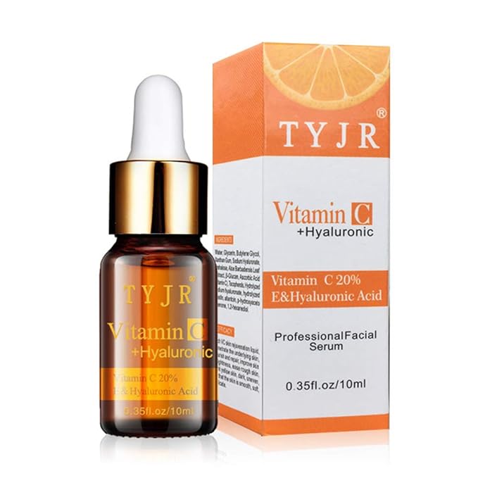 Vitamin C Face Serum - Dark Spot Remover Facial Vitamin C Serum with Hyaluronic Acid, Aloe Vera, & Vitamin E - Anti Aging Face Treatment for Dark Spots, Sun Damage, Fine Lines and Wrinkles