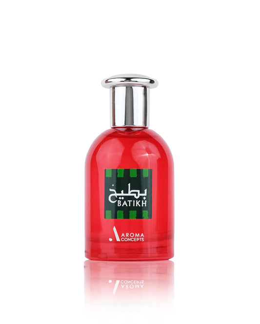 Paris Corner | Batikh Watermelon Perfume EDP 1.7 Fl Oz | Unisex Fragrance for Men & Women | Fresh Pear, Tangerine, Strawberry & Rose with Sweet Praline & Musk | Fruity Summer Scent