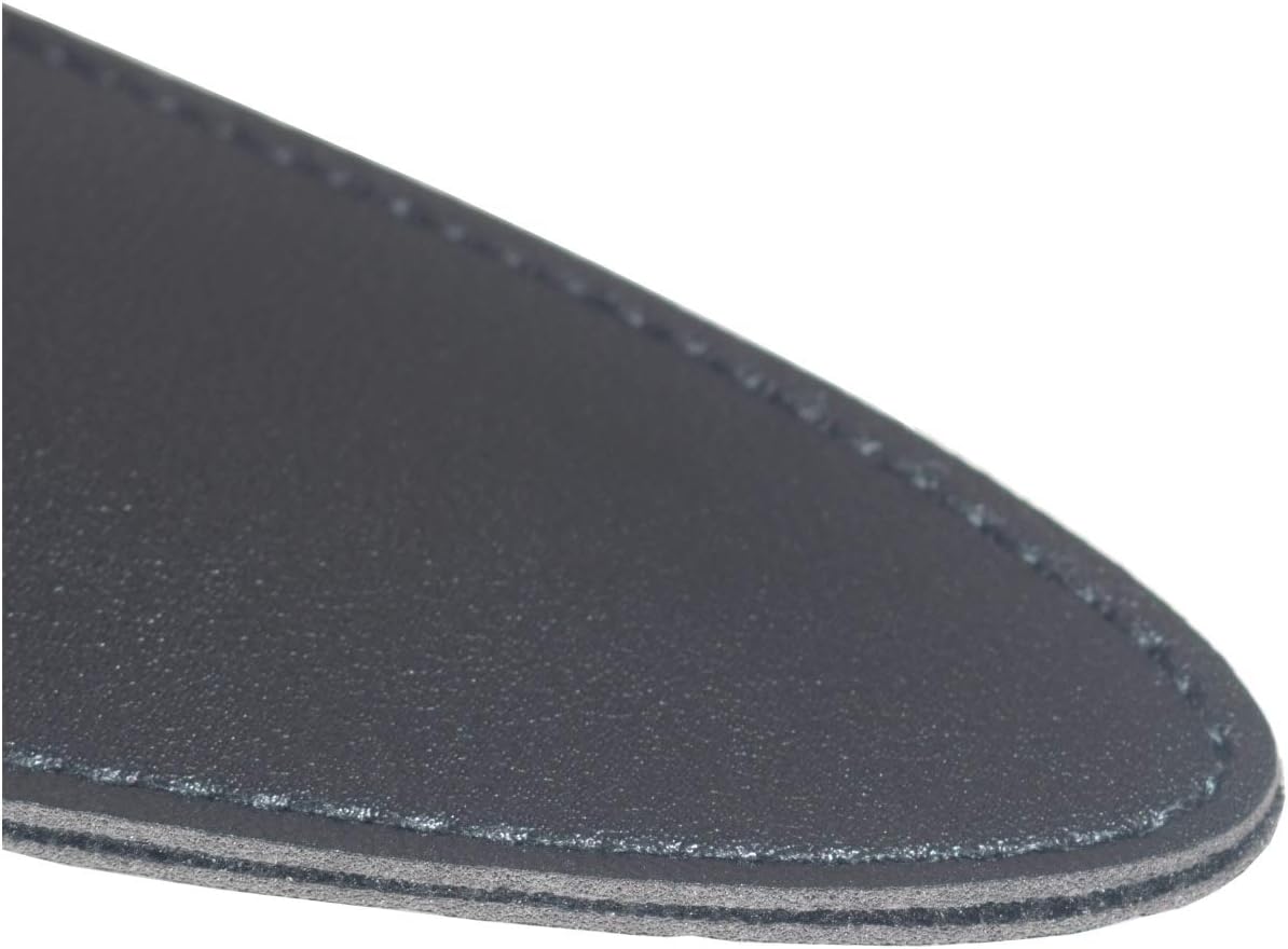 Professional Hair Cutting Scissors Sharp Blades Hair Shears/Barber Scissors/Mustache Scissors Stainless Steel Hair Scissors 7" 6.5" 6" Haircut/Hairdresser For Kids, Men (Medium leather sheath)