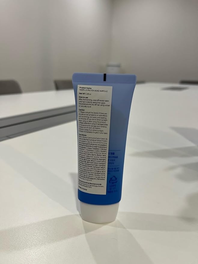 HAIR PLUS Velvet Protein Bond Nutri Injection Ampoule | Leave in Conditioner for Women & Men | For Frizzy and Damaged Hair | Smoothing Serum for Hair | Hair Moisturizer (70ml, 2.37fl oz)